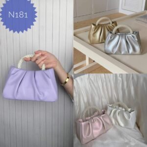 Fashion Pearl Handle Bag - N181
