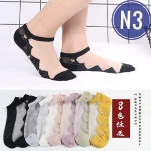 Adult Ladies Transparent Shocks N3