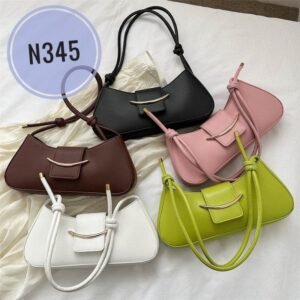 Fashion Retro French Bag Versatile Shoulder Bag New Style Bag Women's Bag Code-N345