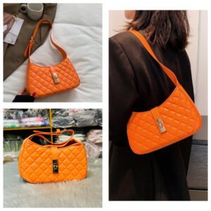 Fashionable Diamond-Shaped Bag For Women, Stylish Spring Women's Bag, Ladies' High-End Versatile Shoulder Bag Code-N173