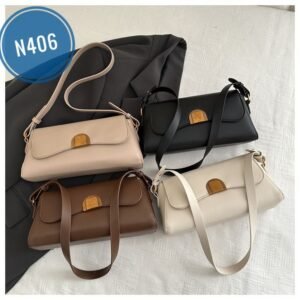 Baguette underarm bag style bag ladies high-end small square bag female retro shoulder bag handbag Code-N406