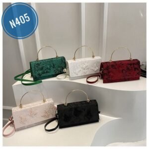 High-grade butterfly bag women's bag. fashion small square bag niche casual versatile shoulder Bag Code-N405