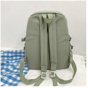 Alternative view of Trendy Fashion Student Backpack with Large Capacity, Fresh and Trendy Harajuku Shoulder Bag, Casual and Versatile N427