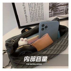 Alternative view of Fashion Diamond Shoulder Bag Code N260