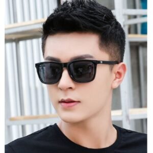 Alternative view of European and American Classic Polarized Aluminum Magnesium Square Frame Sunglass