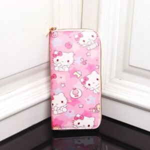 Alternative view of Sanrio Hello Kitty Standard Wallet for Women Kawaii Melody Kuromi Coin Purse PU Leather Luxury Designer Bag N.W-11