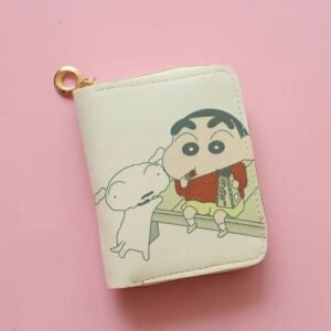 Alternative view of Anime Creative Cartoon Crayon Shin-Chan Card Bag Large Capacity Multi Slot Storage Bag Student Card Holder Mini Coin Purse Gift N.W-16