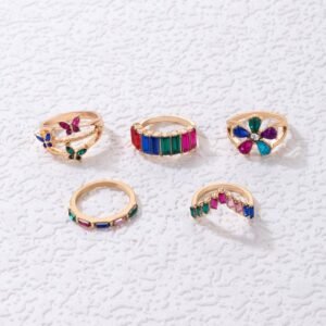 Alternative view of FingerRing Set ( 5 Piece )