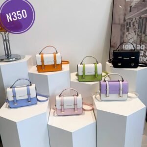 Popular small bag for women casual style fashion niche design bag simple Korean style one-shoulder small square Bag Code-N350
