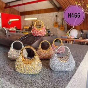 Sparkly Rhinestone Mini Fortune Bag N466